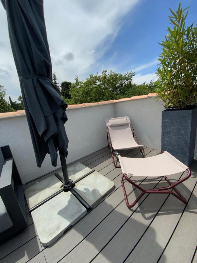 Ferienwohnung Le Rooftop Tropezien Saint-Tropez Exterior foto