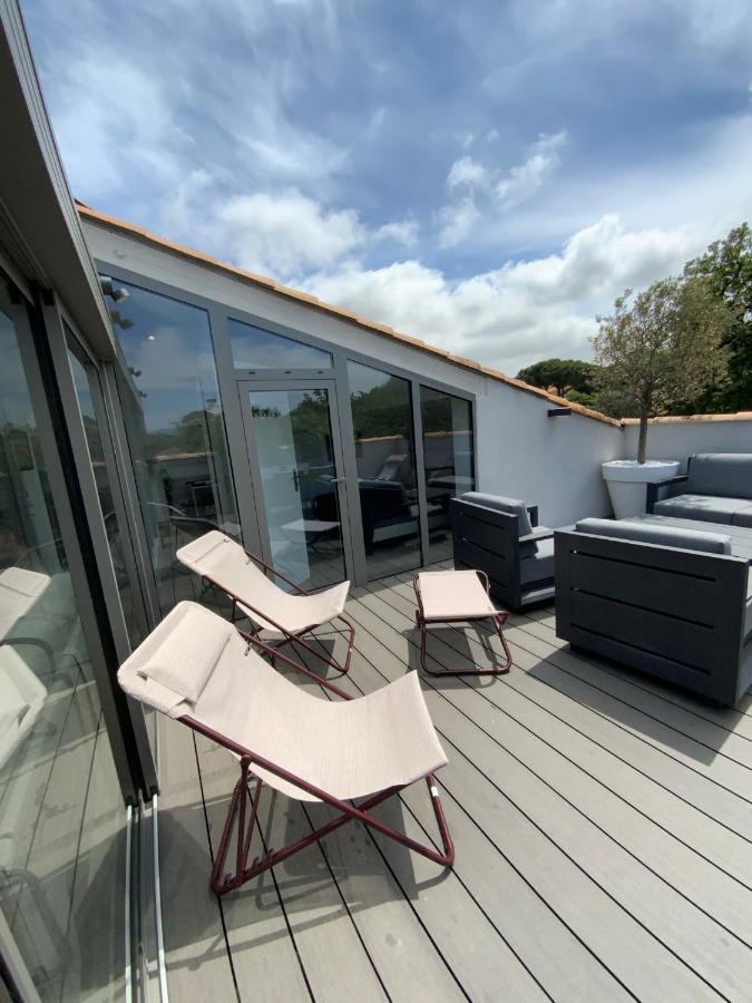 Ferienwohnung Le Rooftop Tropezien Saint-Tropez Exterior foto