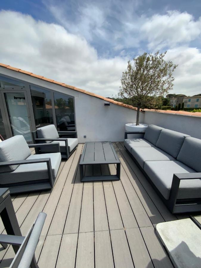 Ferienwohnung Le Rooftop Tropezien Saint-Tropez Exterior foto